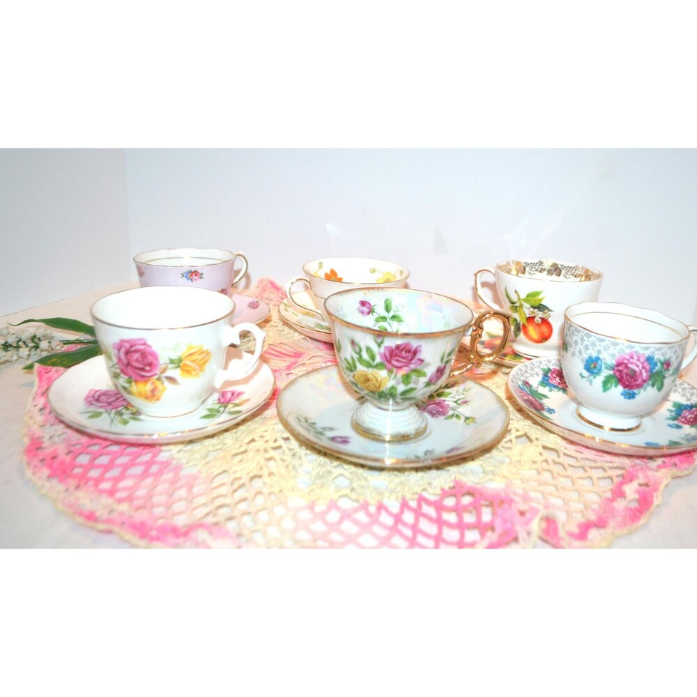 Tea Jardinière Floral Party Set Charcuterie Cups Fruit Bowls Gifts and More